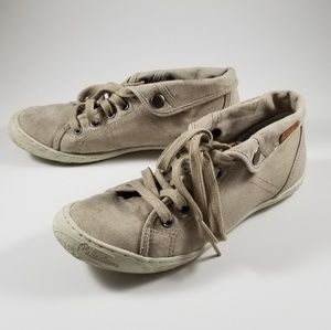 Palladium women's beige gaetane twl size 7